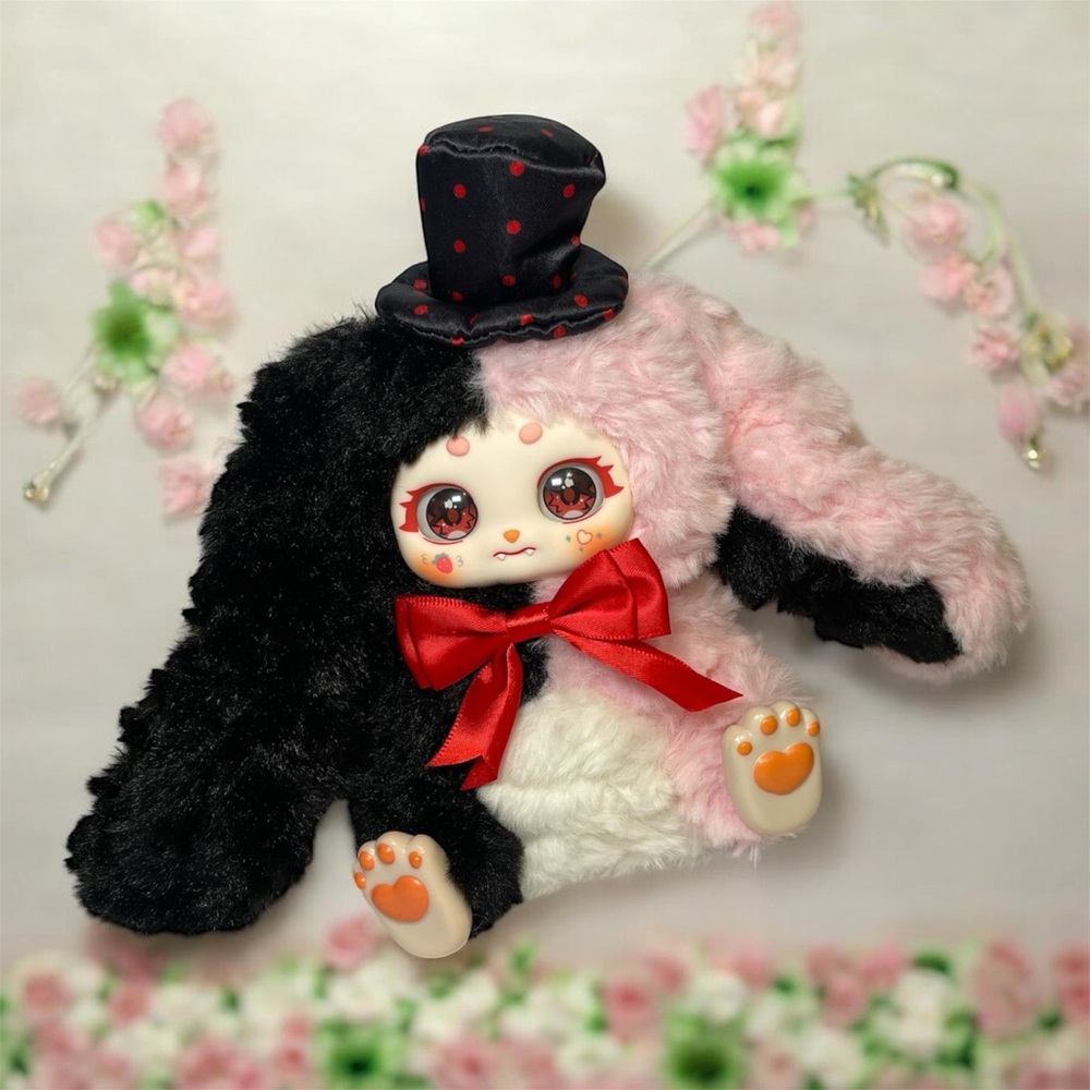 Baby Three Noli’s Rosemary Town Soft Plush Series - Magician (Black/Pink)